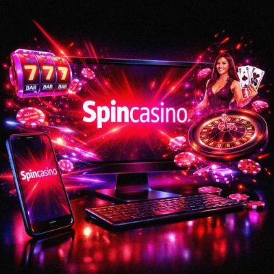Sleek digital gaming portal on mobile